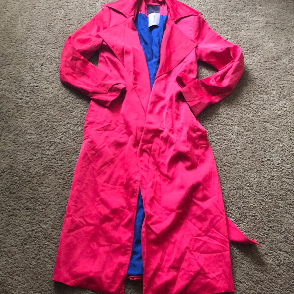 Brand new long trench coat